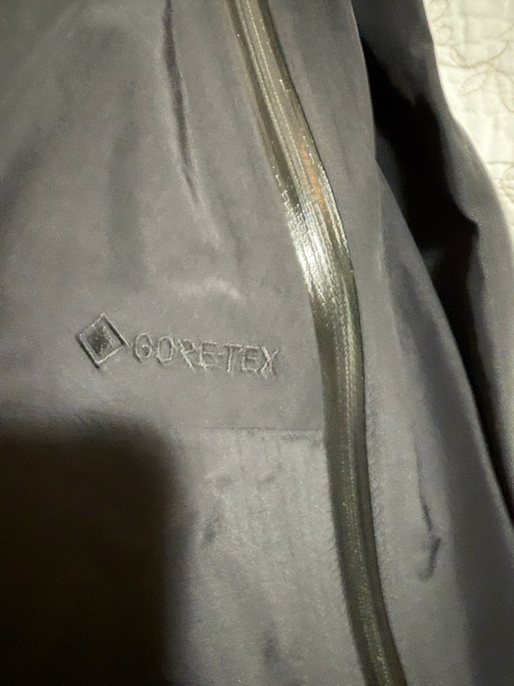Arc'teryx Black Women's Waterproof Shell Pants - Picture 4 of 6